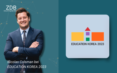 Nicolas Colsman auf der Education Korea