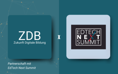 ZDB ist offizieller Partner des EdTech Next Summit